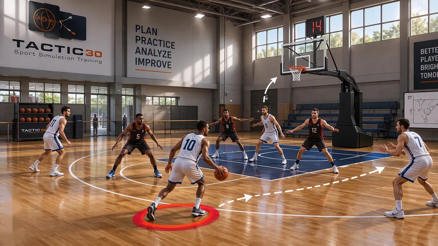 Watch a basketball play in 3D